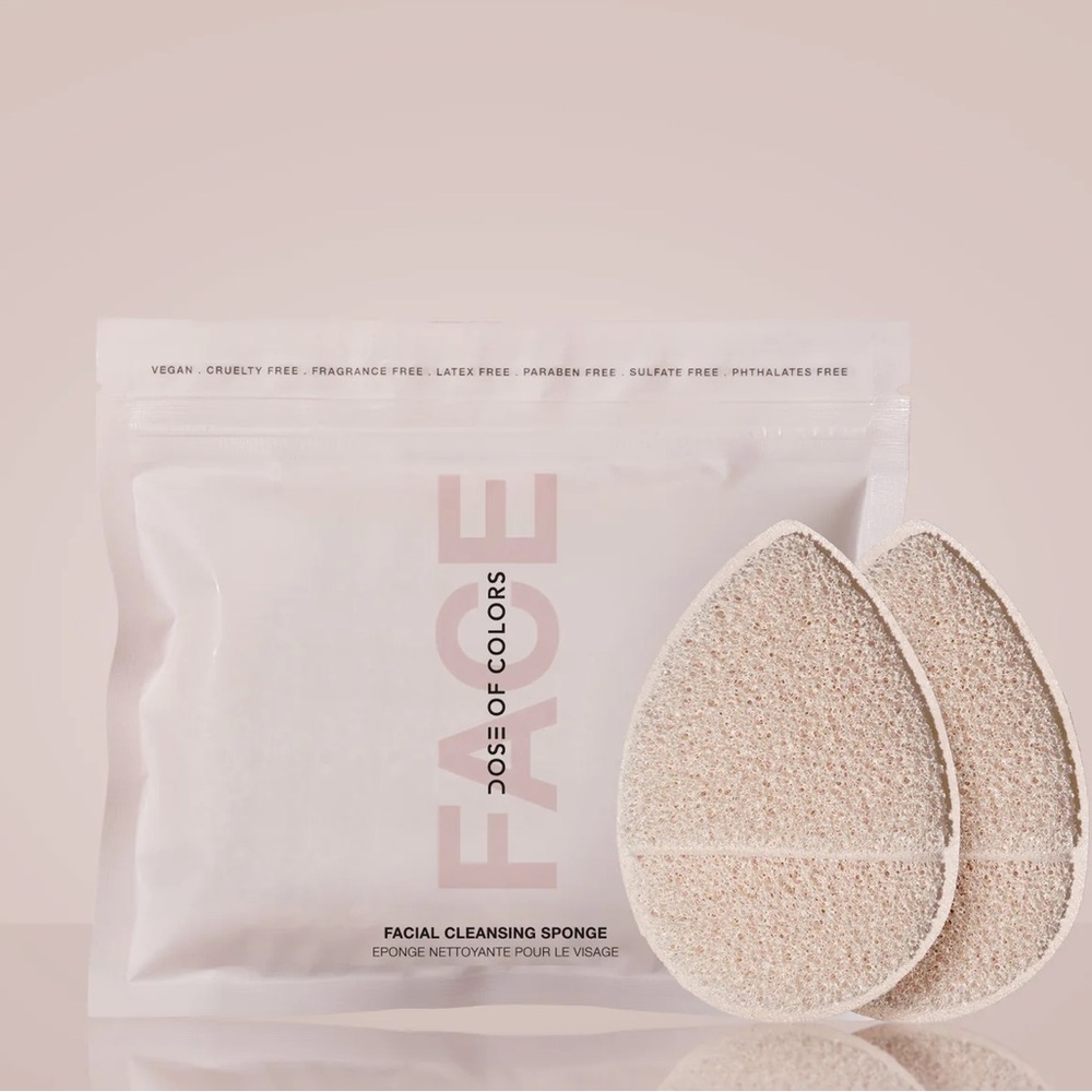 *FREE* Dose of Colors Facial Cleansing Sponge 2pk with Purchase -